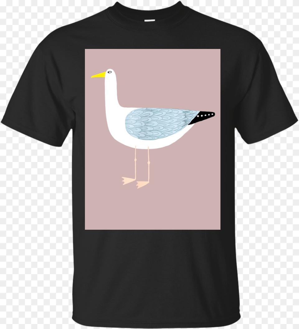 Slightly Sarcastic Seagull Funny Animal Bird Art Shirt Infinite Gloves T Shirt, Clothing, T-shirt, Waterfowl Png
