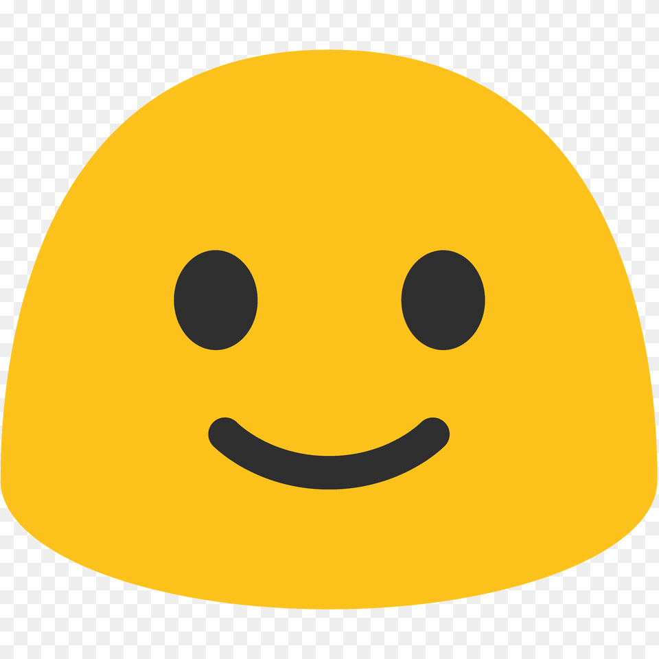 Slightly Smiling Face Emoji Clipart, Cap, Clothing, Hat, Swimwear Free Png