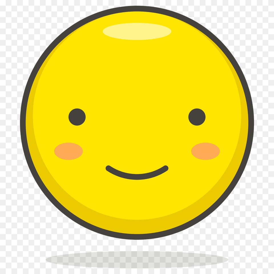 Slightly Smiling Face Emoji Clipart, Egg, Food, Astronomy, Moon Free Transparent Png
