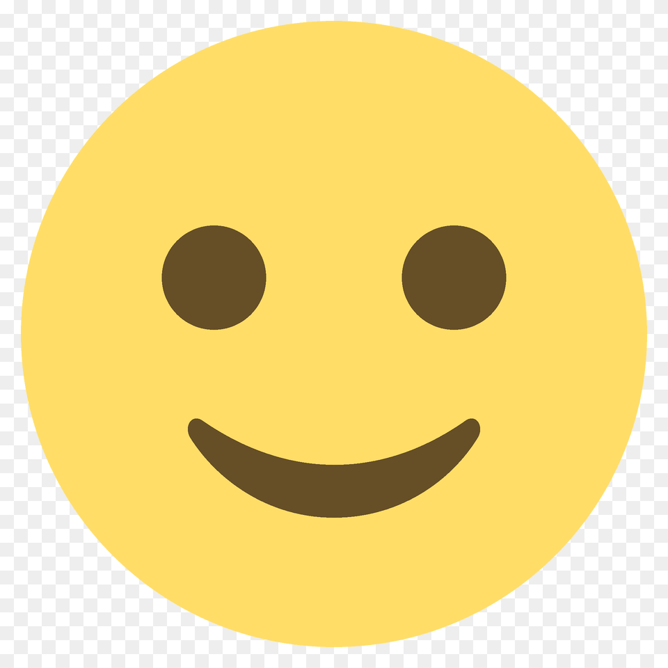 Slightly Smiling Face Emoji Clipart, Astronomy, Moon, Nature, Night Png