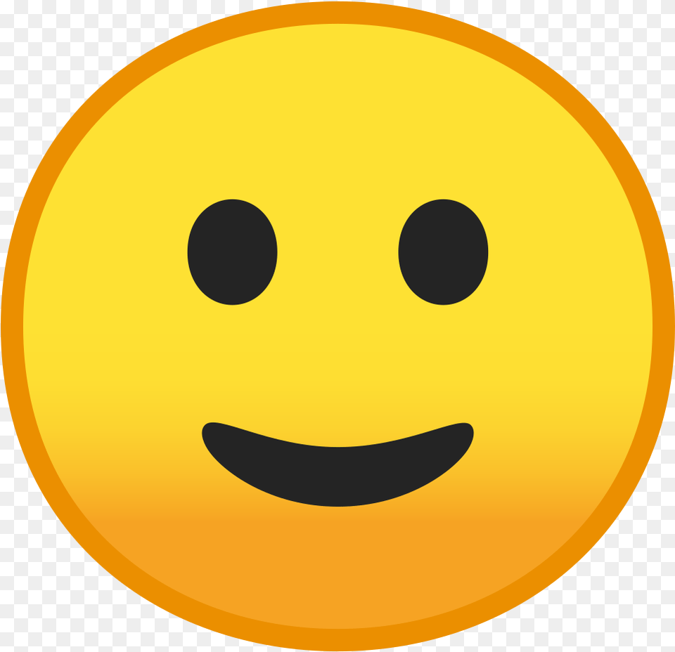 Slightly Smiling Face Icon Emoji, Astronomy, Moon, Nature, Night Free Transparent Png