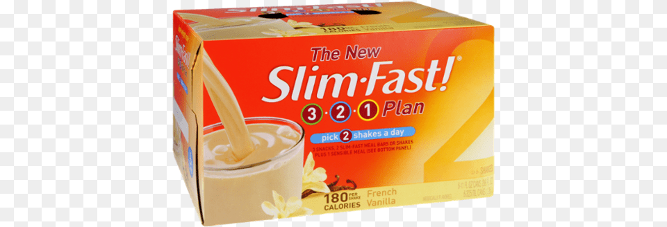 Slim Fast Meal Bars, Beverage, Milk, Box Png Image