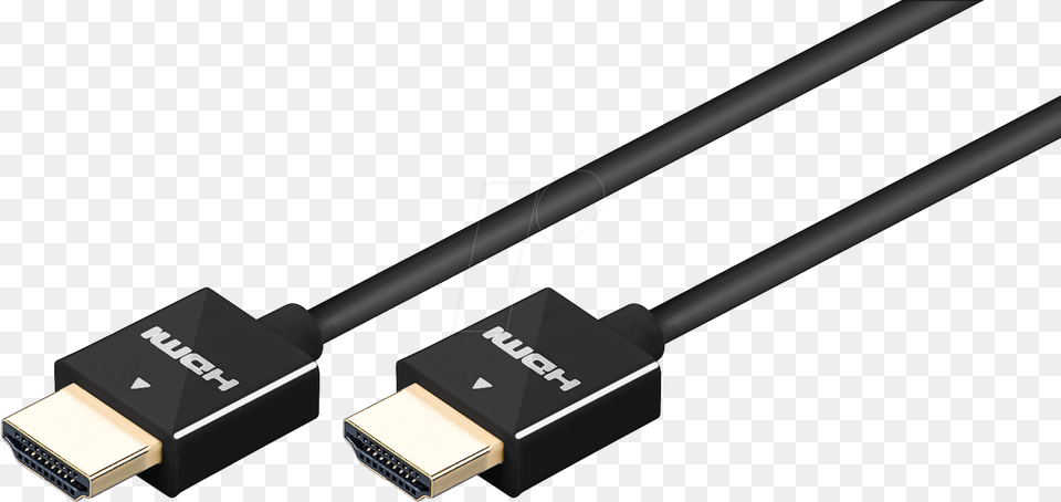 Slim Hdmi Cable Ethernet M Cab Hdmi Cable Male 19 Pin Hdmi Type A To M, Gun, Weapon Png