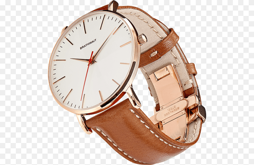 Slim Leather Wrist Watch, Arm, Body Part, Person, Wristwatch Free Png Download