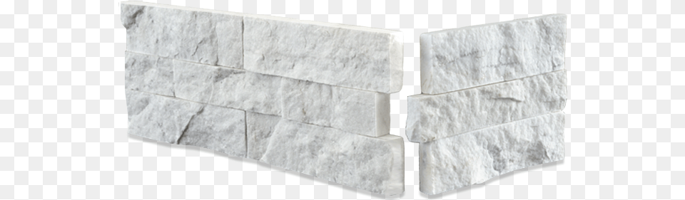 Slim Line Rock Panel In White Quartz Stacked Stone Solid, Limestone Free Png