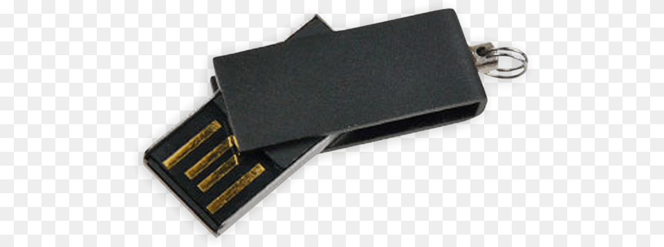Slim Micro Swivel Metallic Usb Drive Be0004 Usb Flash Drive, Adapter, Electronics, Computer Hardware, Hardware Png