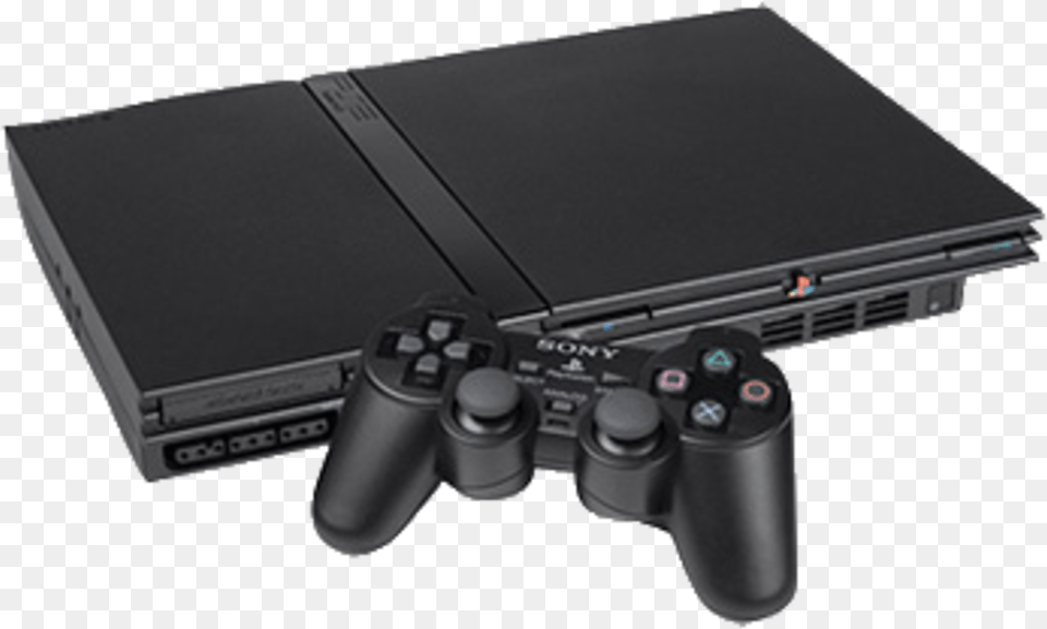 Slim Playstation 2 Console Slimline Black, Electronics Free Transparent Png