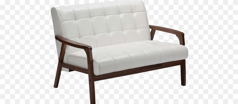 Slim Two Seater Sofa, Chair, Furniture, Armchair, Couch Free Transparent Png