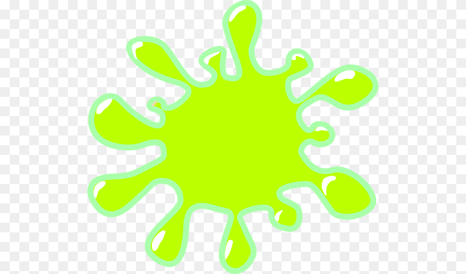 Slime Clipart Blob Yellow, Green, Smoke Pipe Free Png