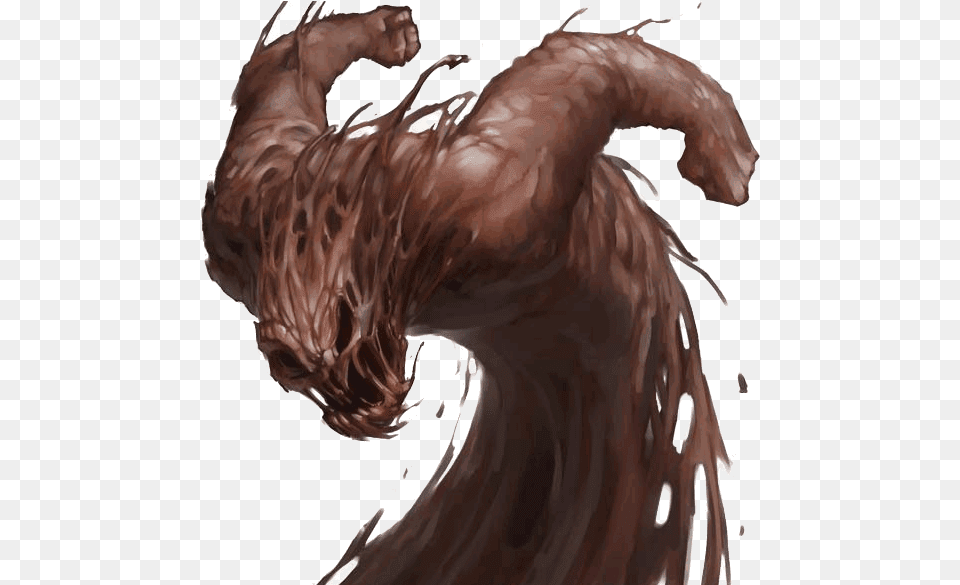 Slime Demon Pathfinder, Dragon, Adult, Male, Man Png