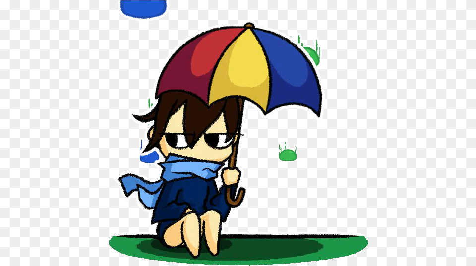Slime Is Falling From The Sky Terraria In 2020 Falling Cartoon, Canopy, Umbrella, Baby, Person Png Image