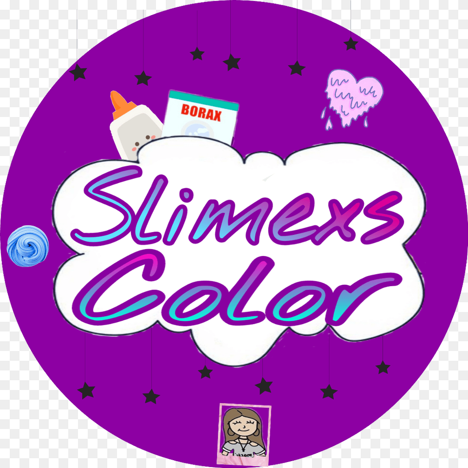 Slime Logo Instagram Adesivo Adesivo Para Slime, Purple, Person, People, Food Free Png