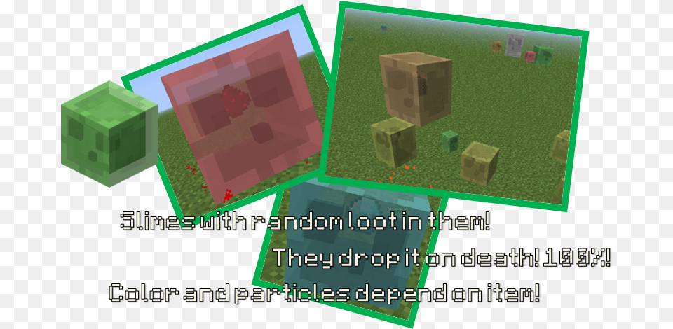 Slime Minecraft Free Png