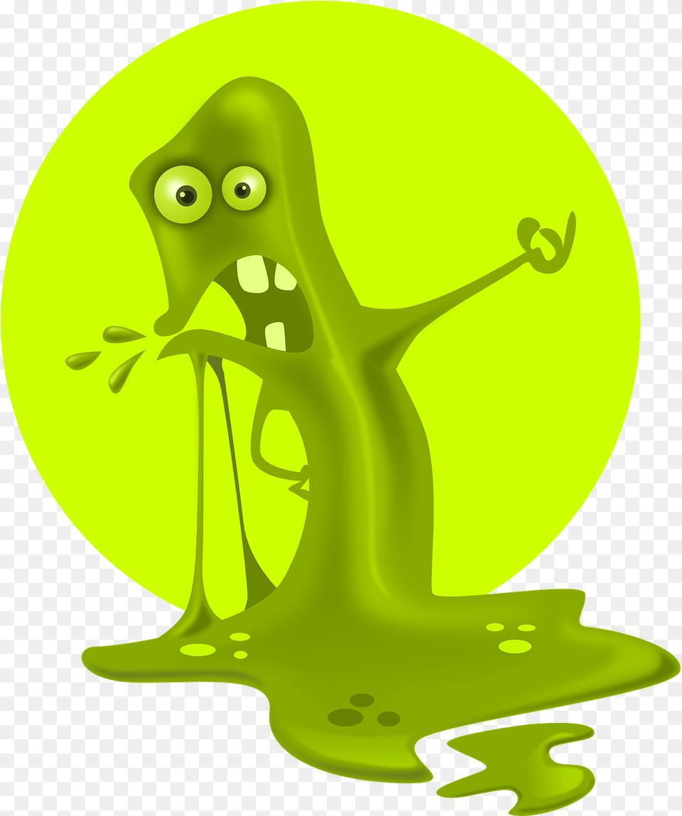 Slime Monster Blob Slime Mold Animated, Green, Alien, Animal, Gecko Free Png