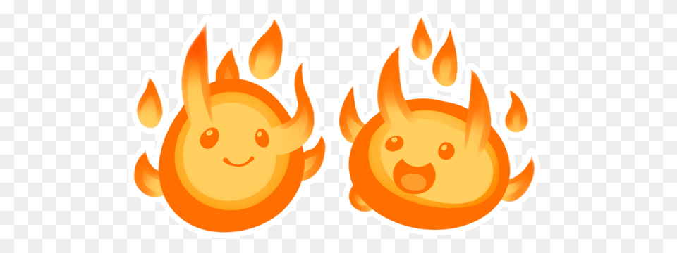 Slime Rancher Gold Largo, Fire, Flame, Face, Head Png Image