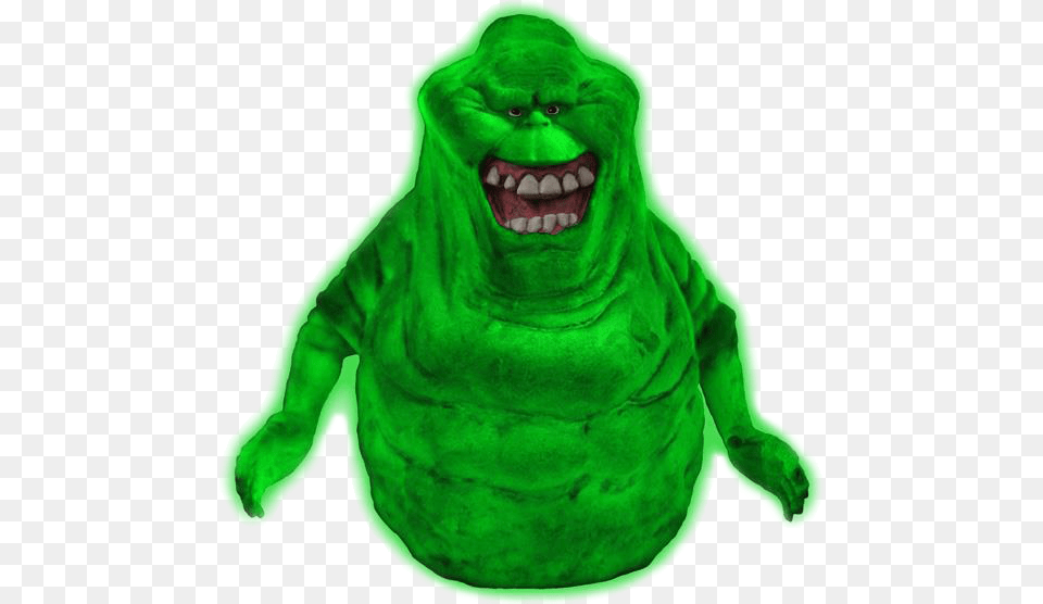 Slimer Glow In The Dark Bank Ghostbuster Glow In The Dark, Green, Baby, Person, Animal Free Png