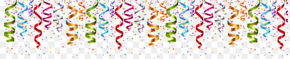 Slingers En Confetti Fitas De Carnaval, Paper Free Png