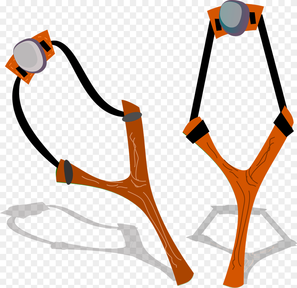 Slingshots With Wood Handles Clipart, Slingshot, Smoke Pipe Free Png Download