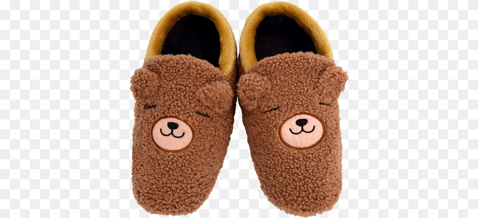 Slip On Shoe, Clothing, Footwear, Teddy Bear, Toy Free Png