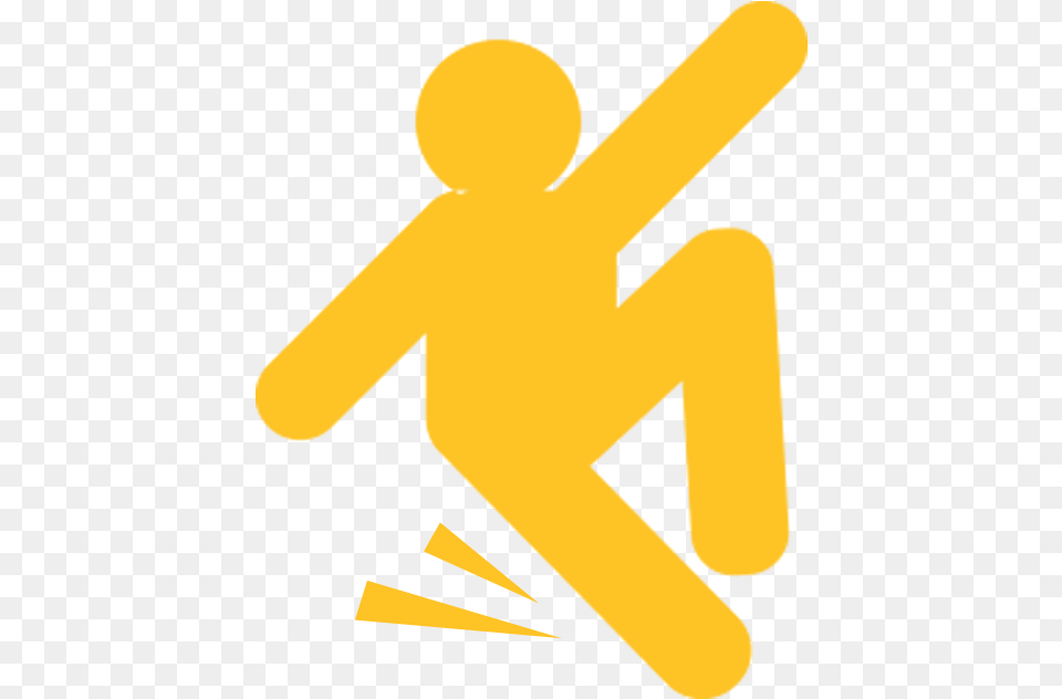 Slip Trip And Fall Claims Slip At Work Compensation, Sign, Symbol, Person Free Transparent Png