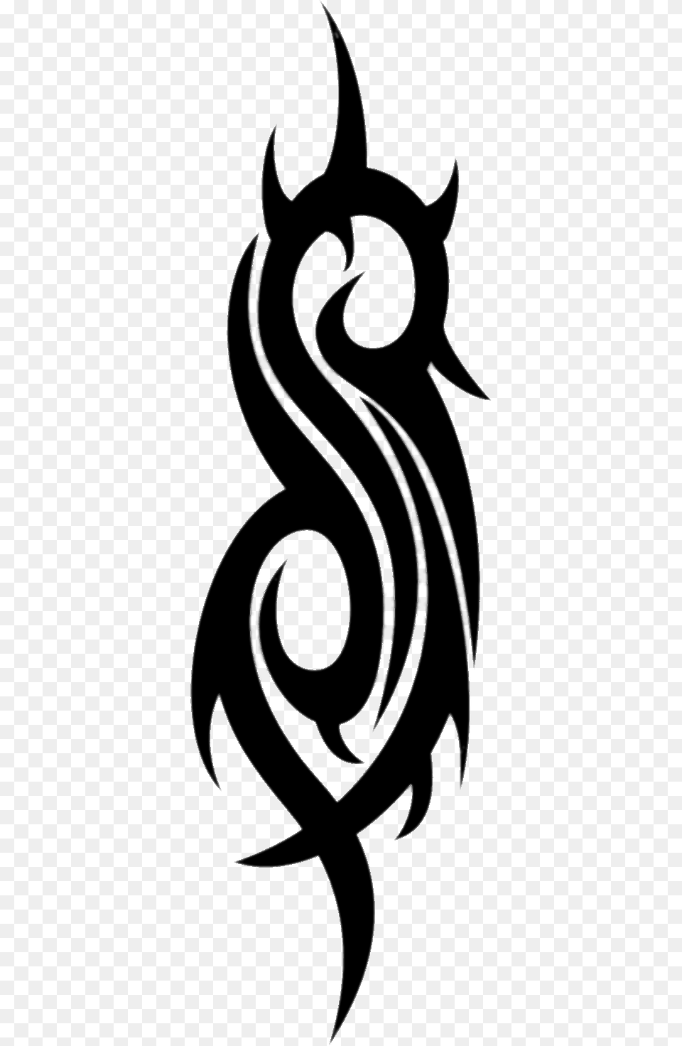 Slipknot Logo Black S, Animal, Fish, Sea Life, Shark Free Transparent Png