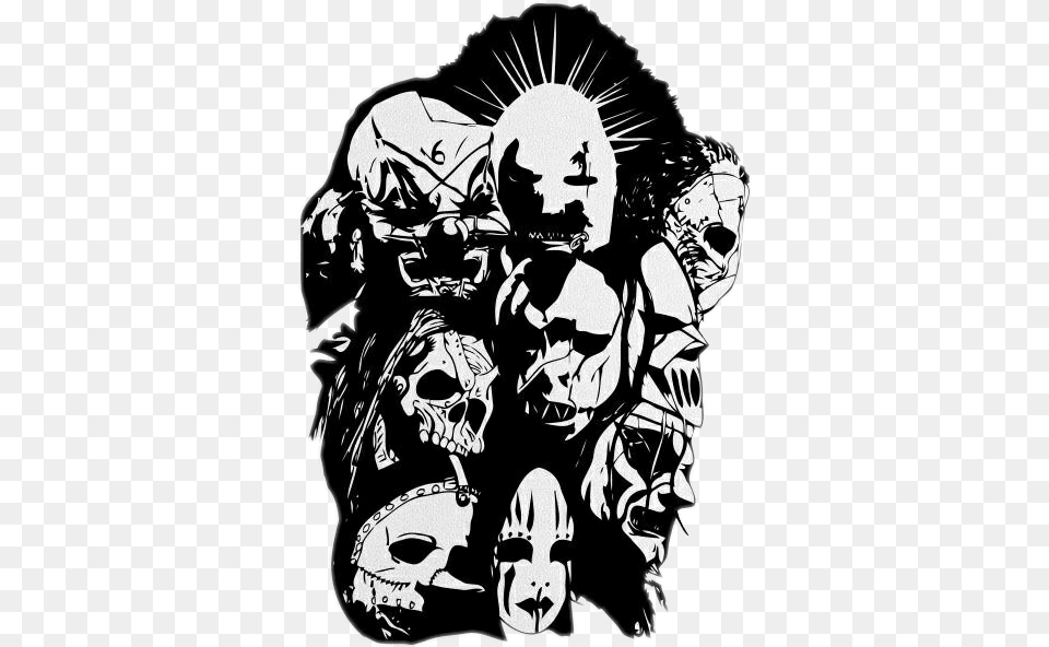 Slipknot Slipknotfamily Slipknot Is Life Slipknotmaskedit Slipknot Wall Decal, Stencil, Book, Comics, Publication Free Png