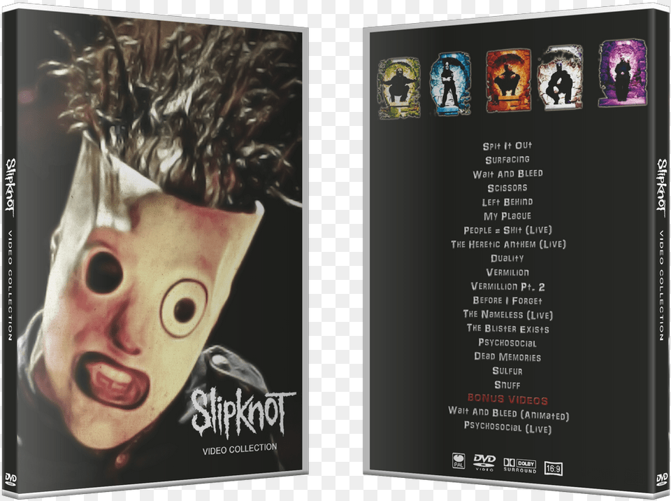 Slipknot Video Collection Slipknot, Advertisement, Poster, Book, Publication Free Transparent Png