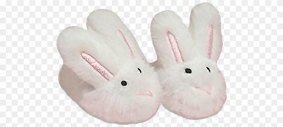 Slippers Pajamas Bunny Bunnyslippers Slides Shoe Shoes Stuffed Toy, Plush, Animal, Mammal, Rabbit Png Image