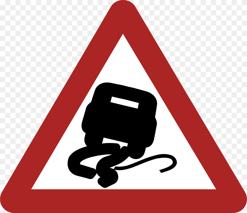 Slippery Clipart, Sign, Symbol, Road Sign, Dynamite Free Png Download