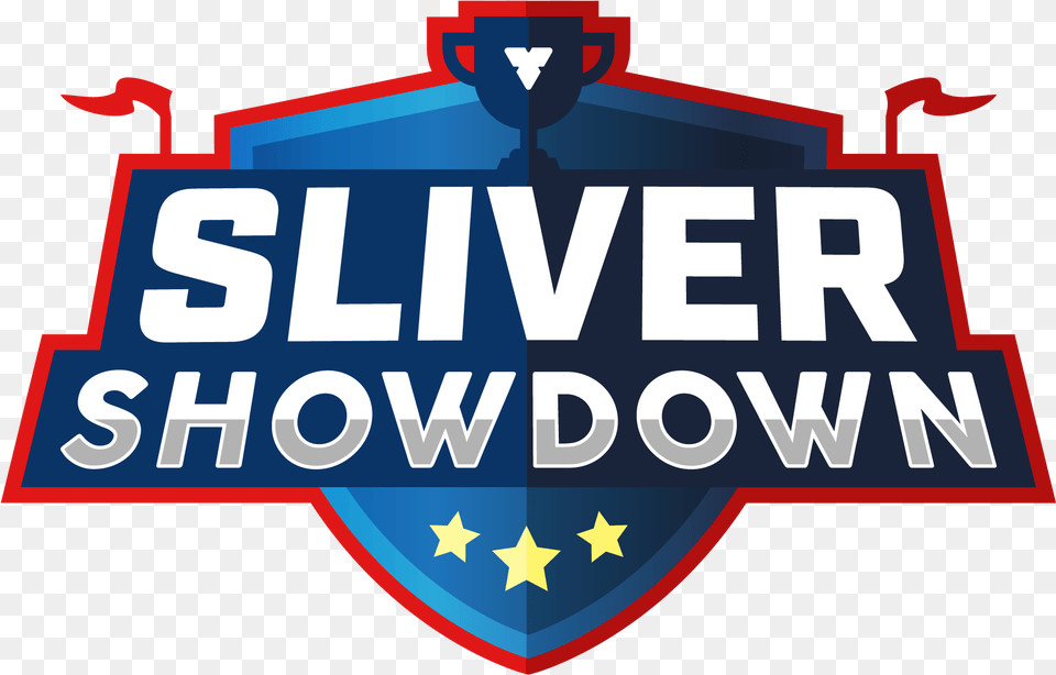 Sliver Showdown Emblem, Logo, Symbol, Badge, Scoreboard Png Image