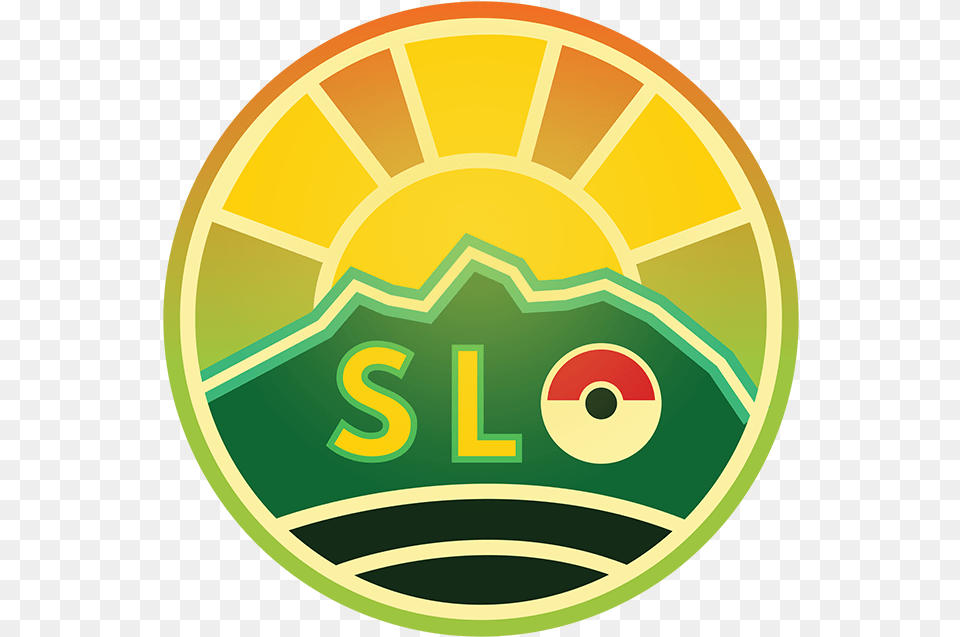 Slo Pokemon Go Logo Circle, Badge, Symbol, Disk Png Image