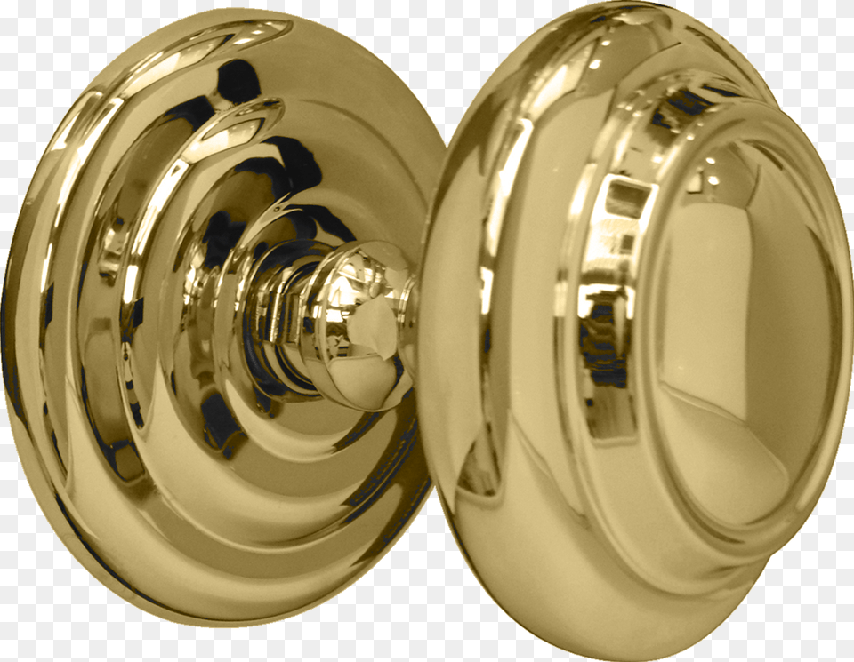 Sloane Center Door Knob Polished Brass Circle, Lighting Png Image