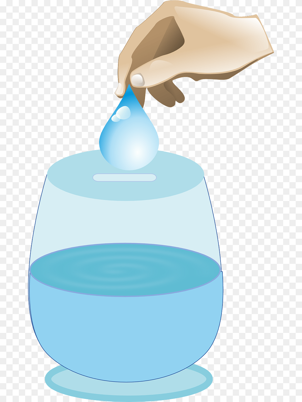 Slogan On Water Conservation, Jar, Droplet Free Png Download