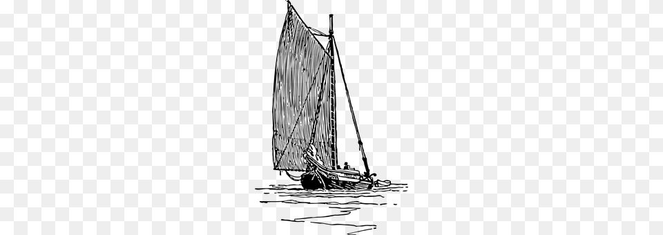 Sloop Gray Png Image