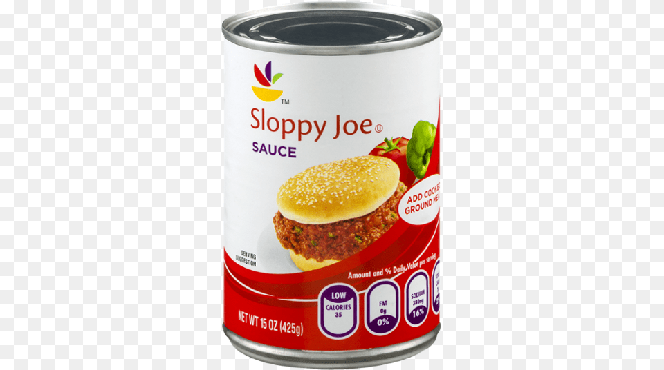 Sloppy Joe Giant, Burger, Food, Tin, Aluminium Free Png Download