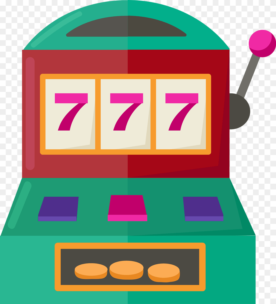 Slot Machine Clipart, Gambling, Game Free Png Download