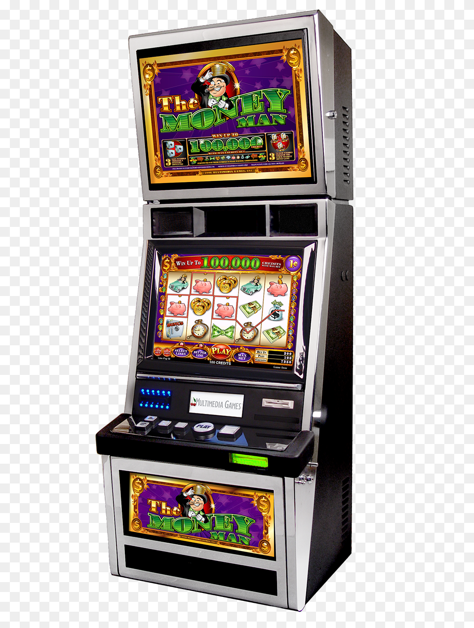 Slot Machine Glass Displays On Pratt Portfolios, Gambling, Game, Person Free Png