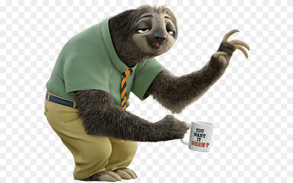 Sloth, Adult, Male, Man, Person Png Image