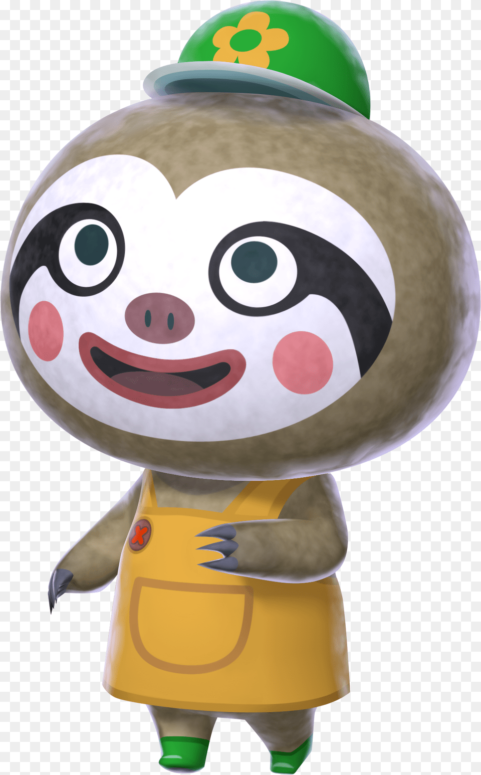 Sloth Character Leaf Animal Crossing, Mascot, Nature, Outdoors, Snow Free Png Download
