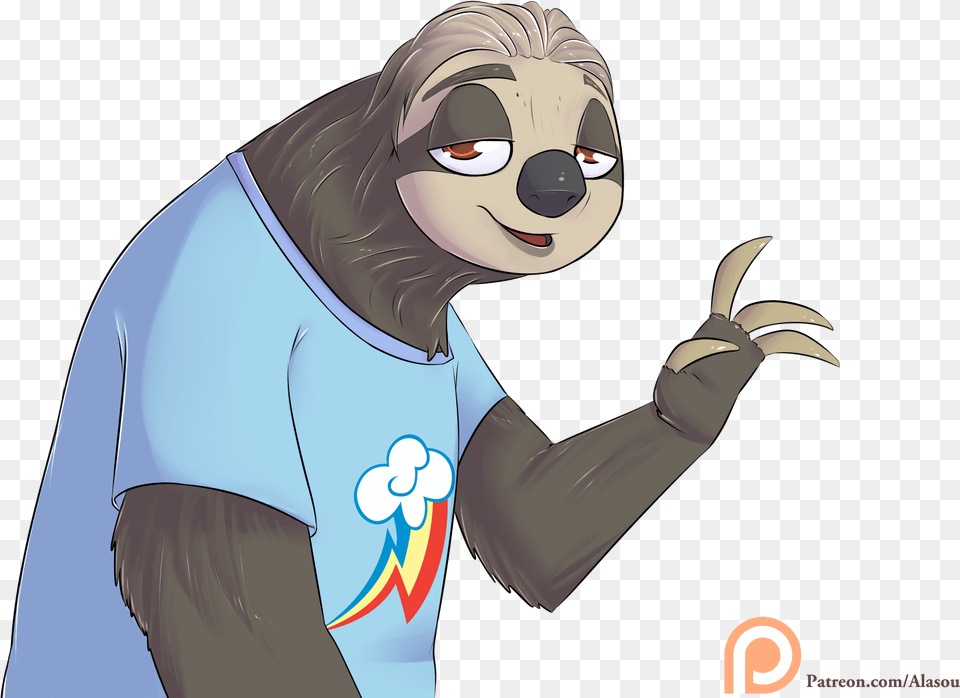 Sloth Clipart Zootopia Cartoon, Hardware, Electronics, Person, Adult Png