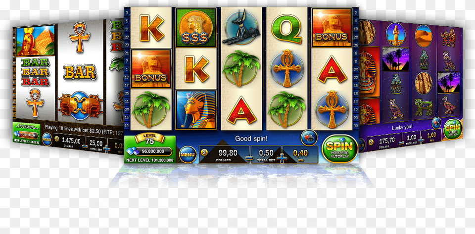Slots, Gambling, Game, Slot, Person Free Png Download