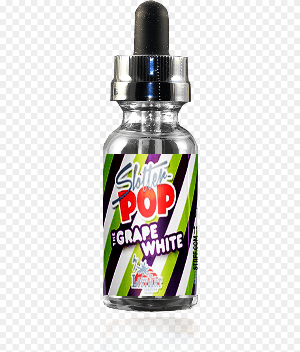 Slotter Pops The Grape White By Lost Art Vape E Liquid Cuttwood E Liquid, Bottle, Cosmetics, Perfume, Ink Bottle Free Png Download