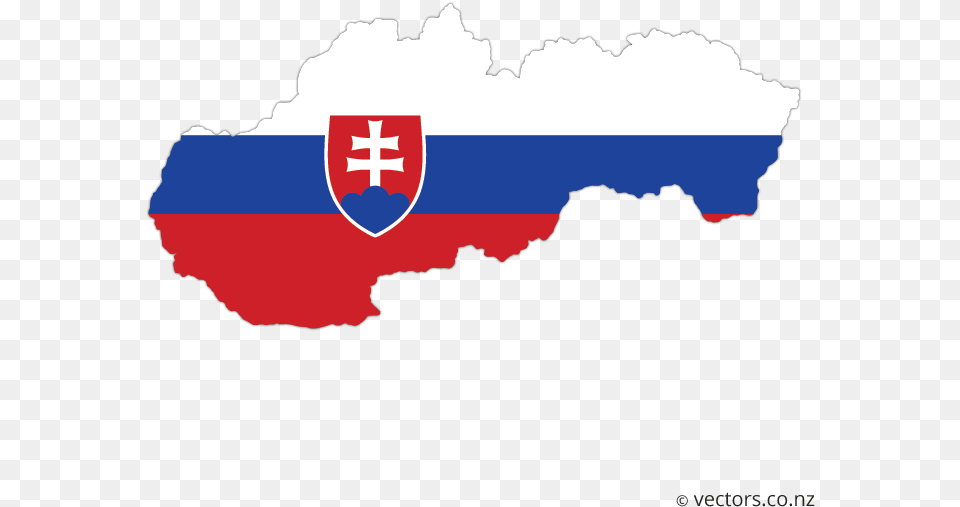 Slovakia Flag And Map, Logo Free Png Download