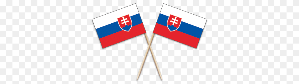 Slovakia Flag On Toothpicks Pack Of Abc Czech Imports, First Aid Free Png Download