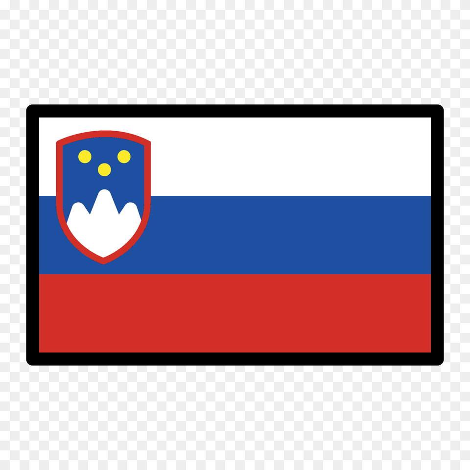 Slovenia Flag Emoji Clipart, Logo Png