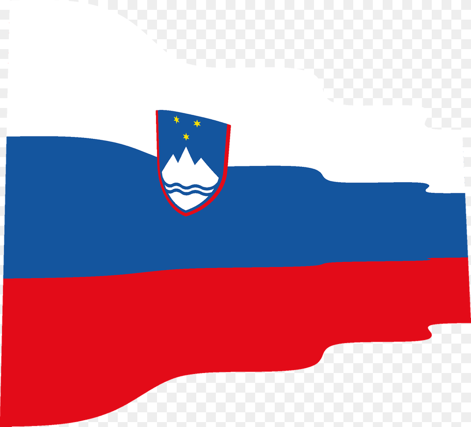 Slovenia Wavy Flag Clipart Png Image