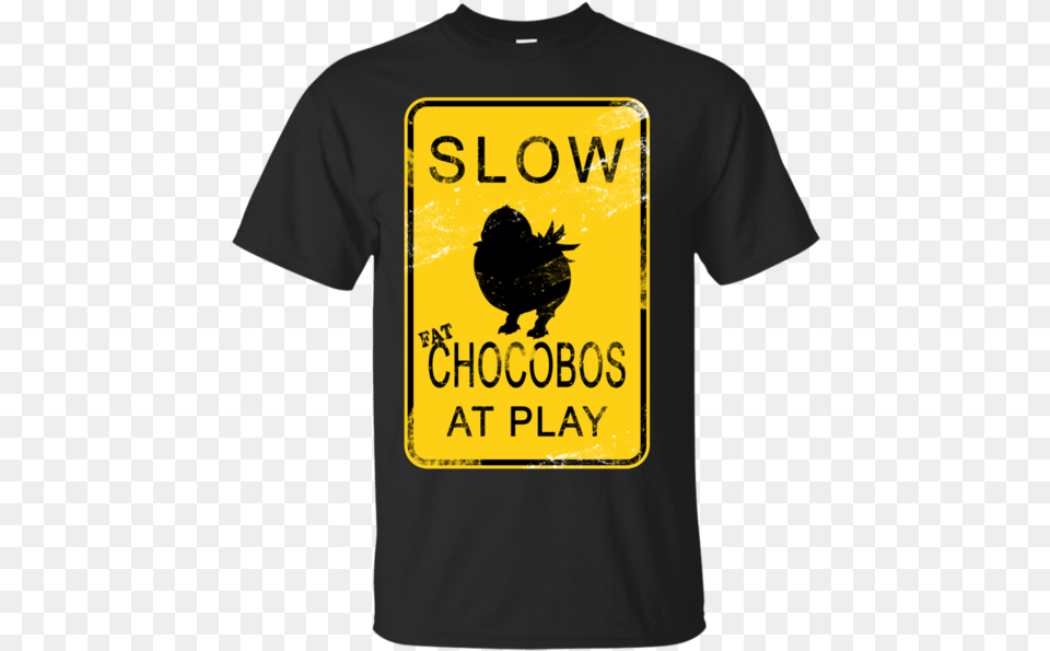 Slow Chocobo T Shirt Amp Hoodie Fendi White Shirt For Men, Clothing, T-shirt, Animal, Bird Png