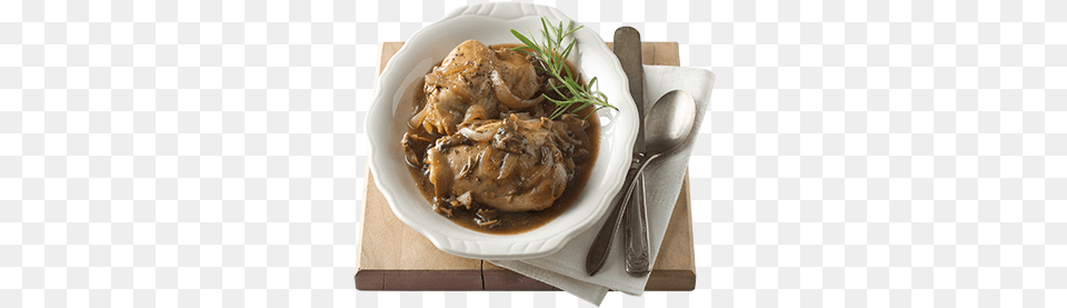 Slow Cooker Marsala Chicken Chicken Thighs, Cutlery, Dish, Food, Meal Png