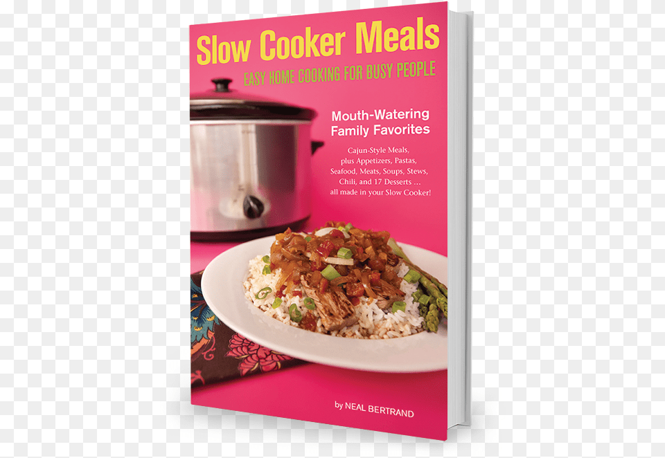 Slow Cooker Meals Sisig, Meal, Food, Advertisement, Poster Free Png Download