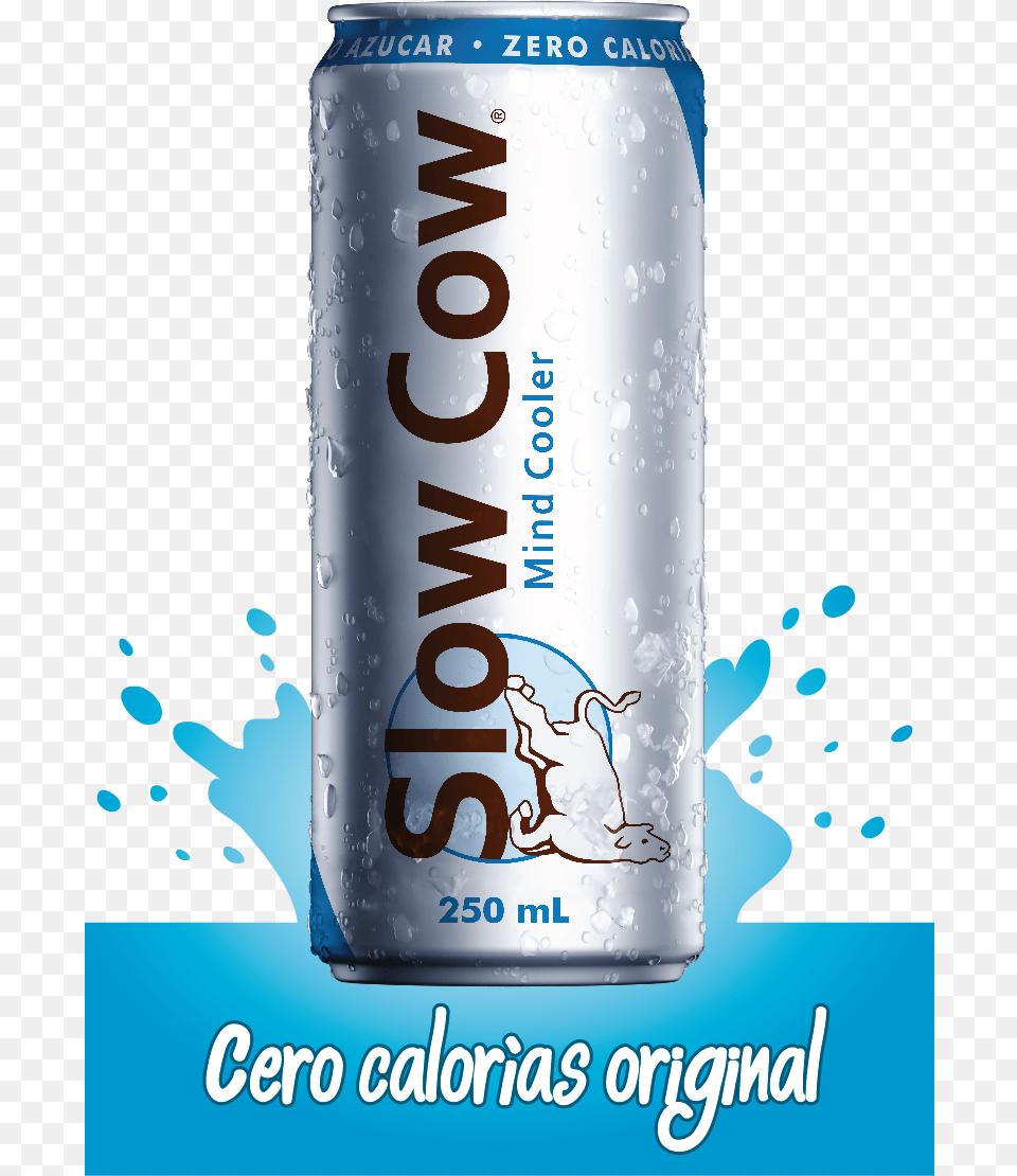 Slow Cow Energy Drink, Can, Tin Free Png Download